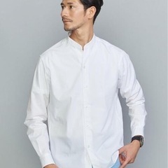 UNITED ARROWS コットンポプリン スキッパー シャツの画像