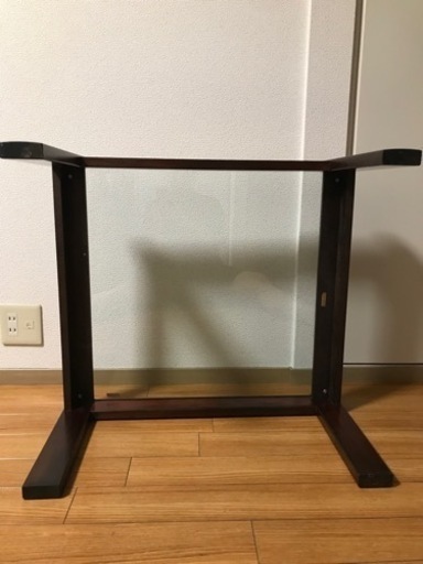【再出品】オールドカリモク karimoku ガラステーブル ビンテージ