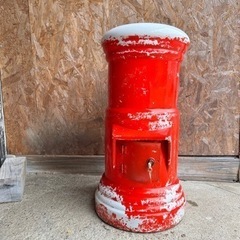 レトロ　郵便受け　ポスト　焼物　骨董品の画像