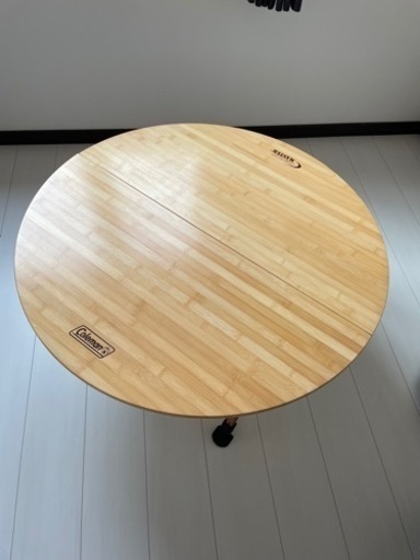 コールマン コンフォートマスター バンブーオーバルテーブル 85　廃盤