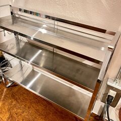 【無料】ステンレス棚スパイスラック　ポット無しの画像