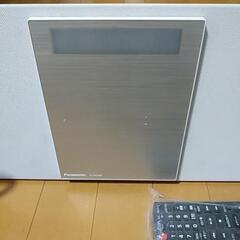 最終値下げ! Bluetooth機能搭載 Panasonic CD･USBコンポ（ホワイト)【美品】の画像