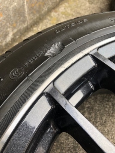 18インチホイールタイヤ　