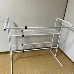 押し入れ収納ラック ハンガーラックの画像