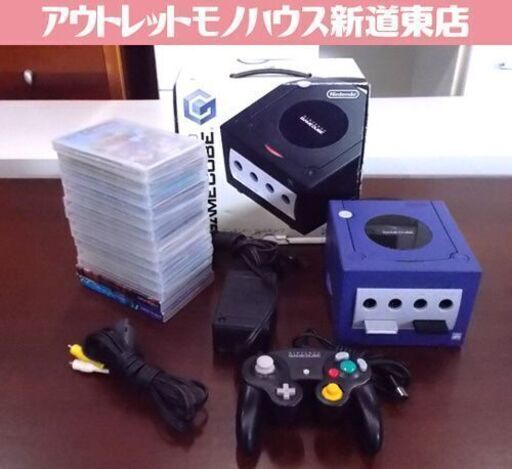 任天堂 ゲームキューブ GC 本体 DOL-001 コントローラー ACアダプタ メモリーカード ソフト多数付き ニンテンドー 札幌市東区 新道東店