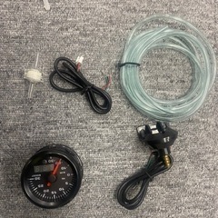ブースト計 車 ワーニング機能付 追加メーター バックライト 後付け 