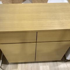 キャビネット 無印良品 高さ約85cm 幅約80cm 奥行約40cm 入荷致しました！