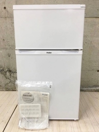 ⑬ ハイアール Haier 冷凍冷蔵庫 JR-N91K 91L 2ドア 小型 冷蔵庫 家電