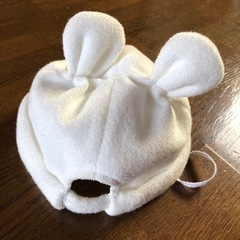 かわいい耳付き帽子の画像