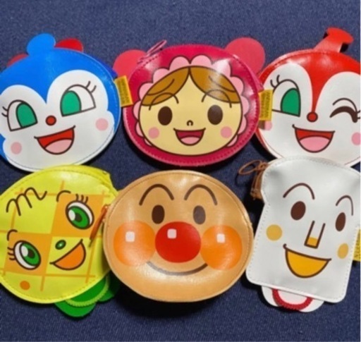 アンパンマン コインケース 財布 ポーチ メロンパンナ コキンちゃん ドキンちゃん