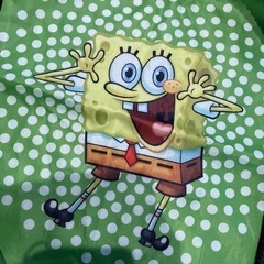 【未使用】スポンジボブ　sponge bob ナップザック　カバンの画像