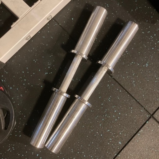 オリンピックダンベルシャフト　筋トレ　ウエイト