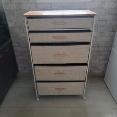 引き出し付収納ラック の画像