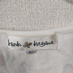 ヒロコキタジマ　ビジュー　Tシャツ　Lの画像