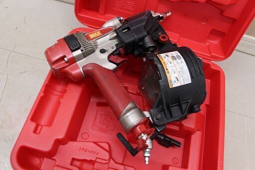 マックス MAX スーパーネイラ HN-65N1 高圧釘打ち機 (D4877kxwY)