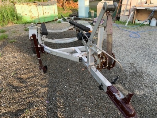 『決まりました』ボートトレーラー『軽』書類あり