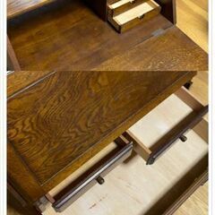 アンティーク　ライティングビューロー　ビンテージ　古道具　木製　デスクの画像