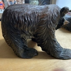 取引決まりました木彫り熊(置き物)の画像
