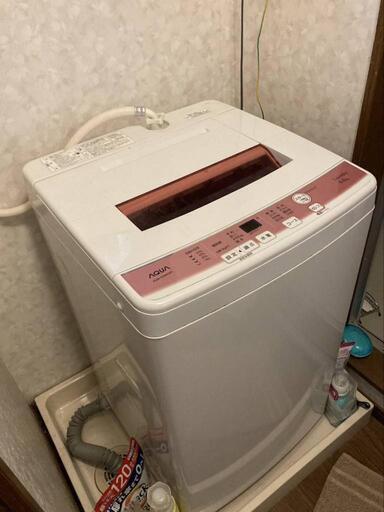６月25〜27引き取り限定洗濯機