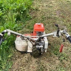 【2日で6000円】草刈機 畦芝刈り機 ウイングモア  - 夕張郡