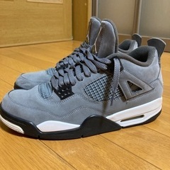 ナイキ　エアジョーダン4 レトロクールグレー