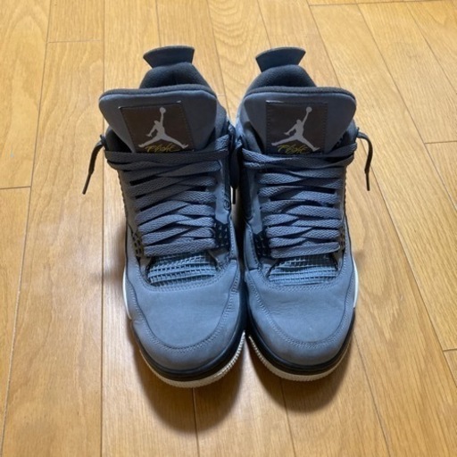 ナイキ　エアジョーダン4 レトロクールグレー