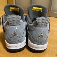 ナイキ　エアジョーダン4 レトロクールグレー