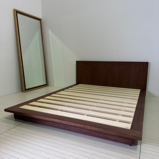 ACTUS  FB  LOW  TYPE  ワイドダブルベッドフレーム　幅158  アクタス