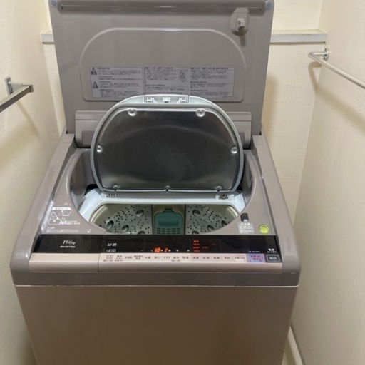 リサイクルショップなどの業者様希望　日立BEAT WASH BW-DX110A 2016年製
