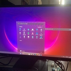 【清掃済】Windows11 iiyama デスクトップPC & ディスプレイ他 一式セットの画像