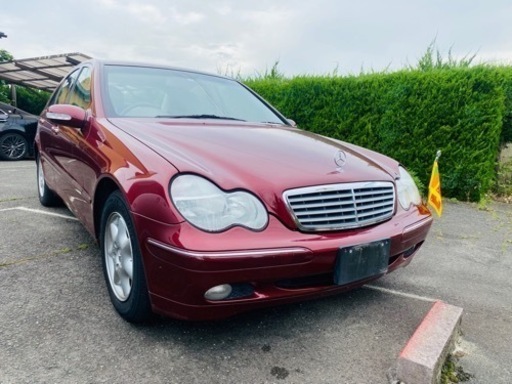 メルセデスベンツC200コンプレッサ