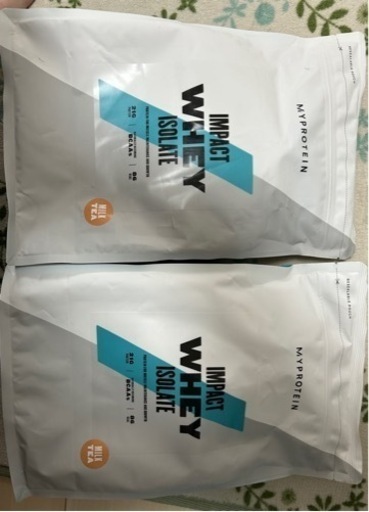注文 マイプロテインホエイアイソレート ミルクティー味 1kg×2個 2kg