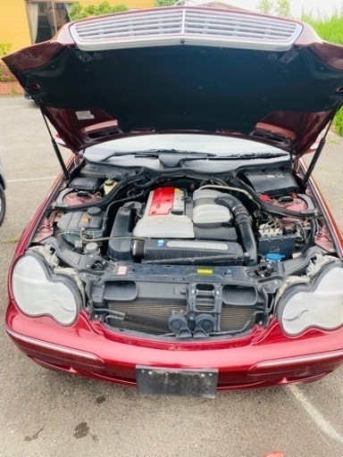 メルセデスベンツC200コンプレッサ
