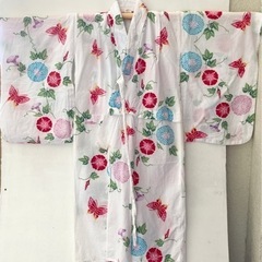 中古■子ども浴衣■浴衣■女の子■７〜８才用■