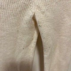 ウール素材のタートルネックの画像