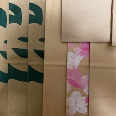 紙袋セット  スタバ 期間限定など カフェ系 などの画像