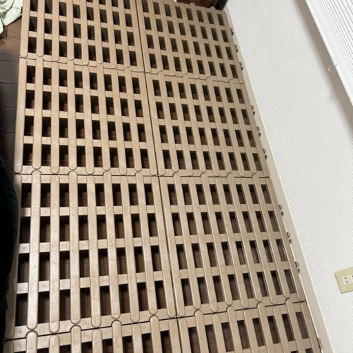 すのこ　プラスチック　シングルサイズ