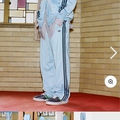 adidas ジェンダーニュートラル アンビエントスカイ Lサイズ