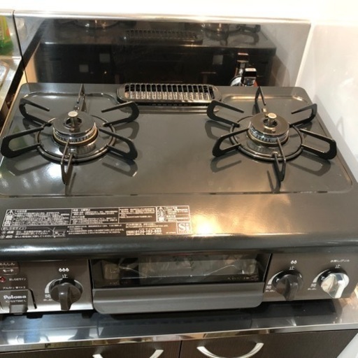 【6月5日正午まで】パロマ　LPガスコンロ　IC-S37BM-L 美品