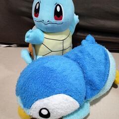 ポケモン　ぬいぐるみ　ゼニガメ　ポッチャマ