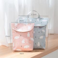 かわいい❤オムツポーチ ベビーカーバッグ 軽量小物入れ 哺乳瓶 おむつポーチの画像