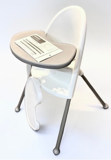 ［美品］ベビービョルン ハイチェア ハーネス付　無添加低刺激洗剤でクリーニング済