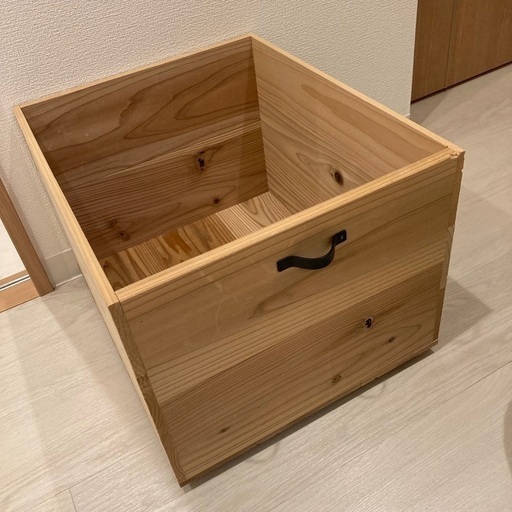 りんご箱　木箱　2個