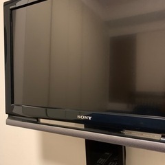 ソニー液晶テレピ KDL-32J1、テレビスタンドのセットの画像