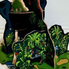 木製恐竜セットの画像