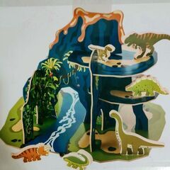 木製恐竜セットの画像