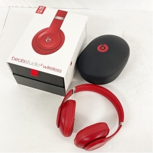 美品】Beats studio3 wireless RED レッド