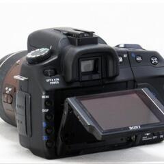 一眼レフカメラ■極上美品★　SONY α300＋SONY Wズームレンズの画像