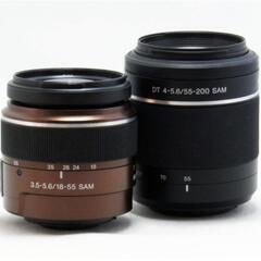 一眼レフカメラ■極上美品★　SONY α300＋SONY Wズームレンズの画像