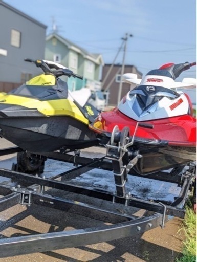 シードゥー　ジェット　トレーラー　札幌発